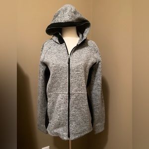 Women jacket Zeroxposur gray and black color . New brand size M